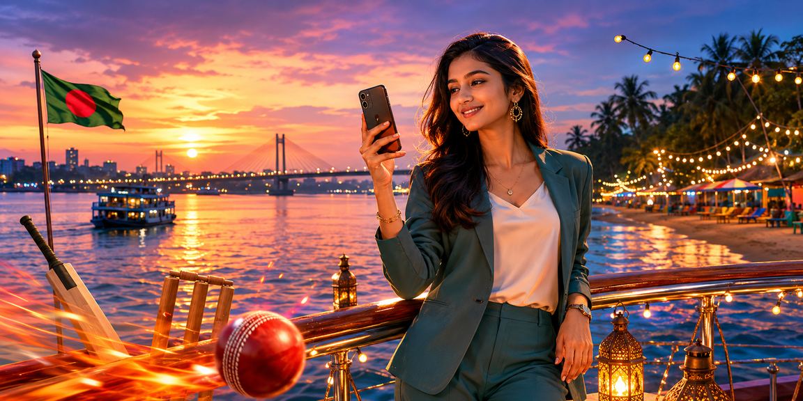 কক্সবাজার সমুদ্র সৈকতে ক্রিকেট বেটিং উপভোগ করছেন বাংলাদেশের খেলোয়াড়